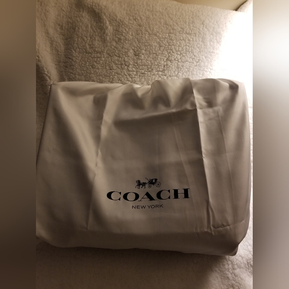 🎀NWT Authentic Coach Jacquard Spin Tote 42. Color: Slate.💖 - Picture 11 of 15